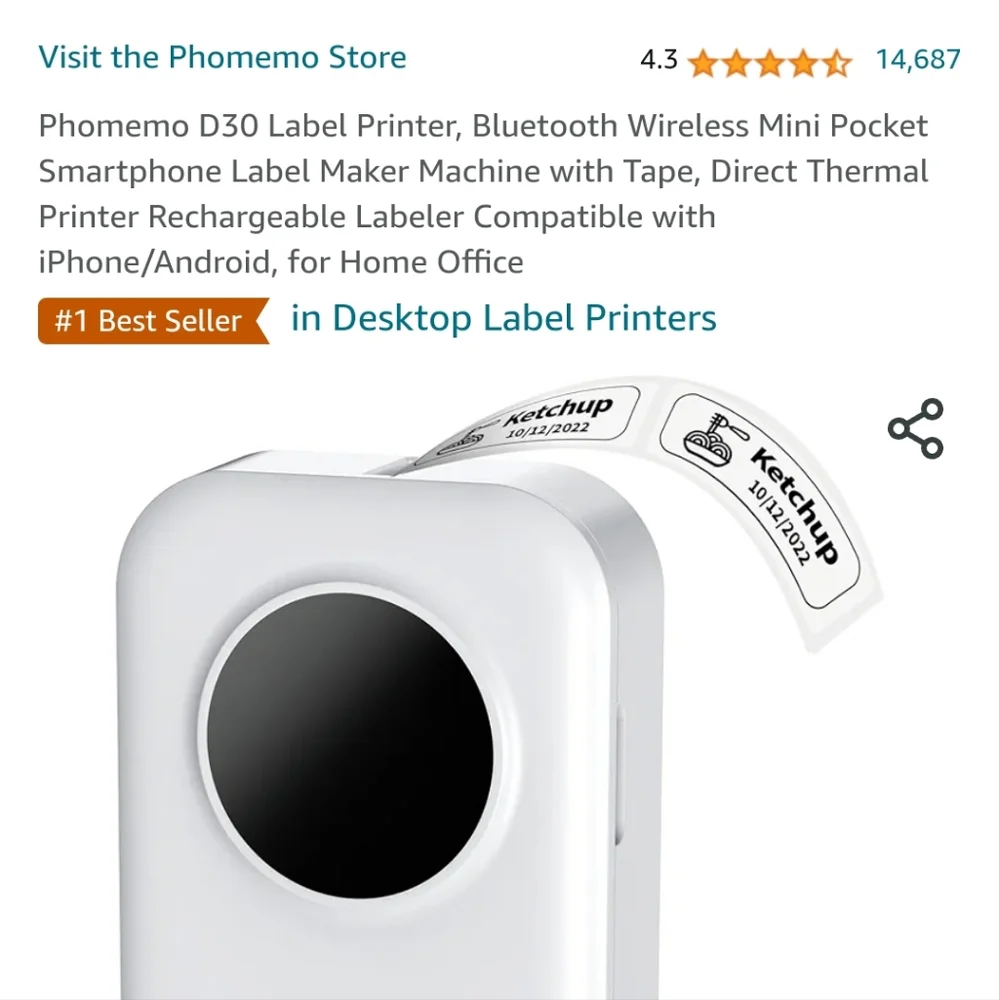 Brand new label printer